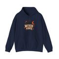 Witch Vibes Hoodie – Retro Halloween Witch Graphic Sweatshirt
