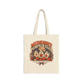Midnight Pumpkin Club Cotton Tote — Halloween Ghosts Pumpkin Patch Tote Bag