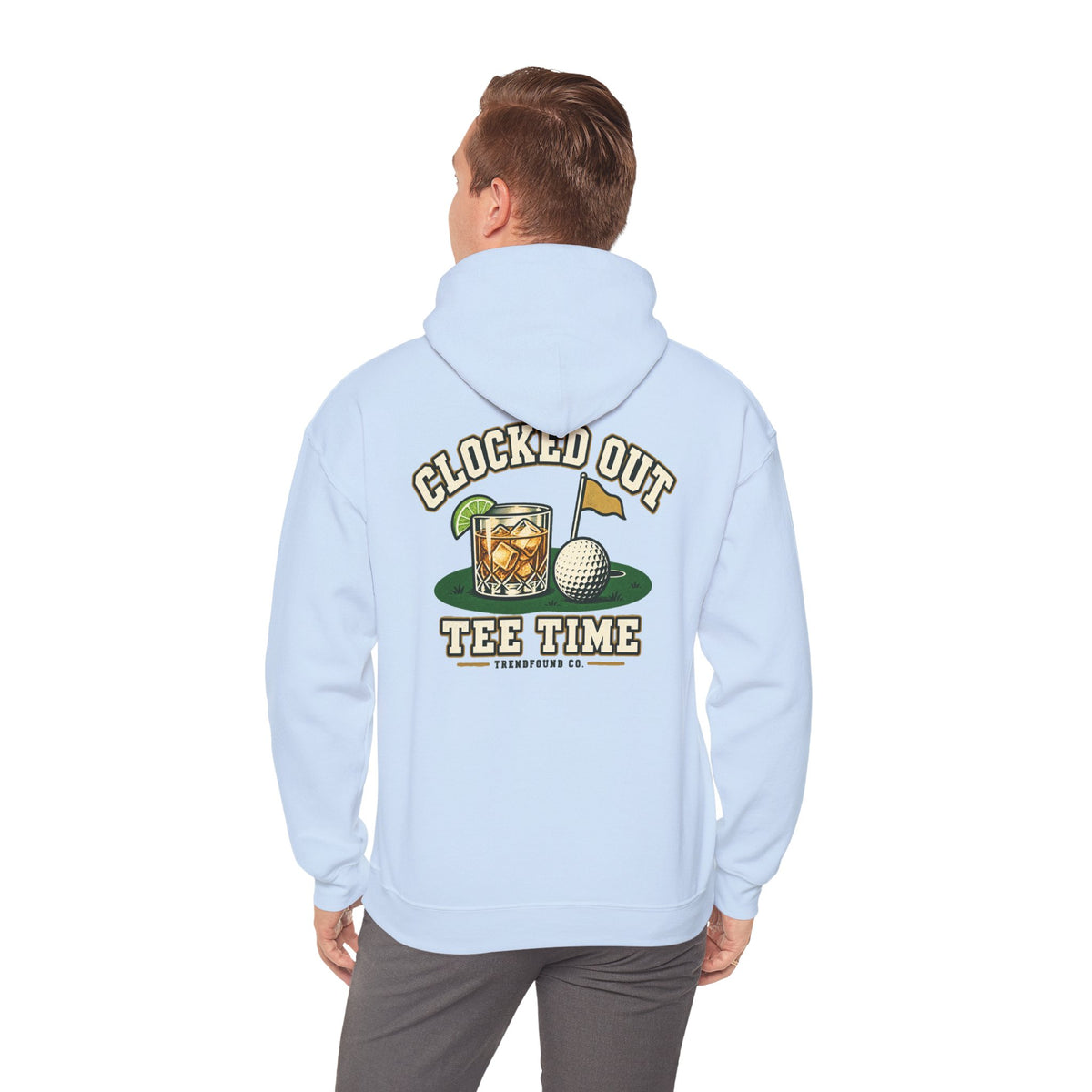 Clocked Out Tee Time Hoodie