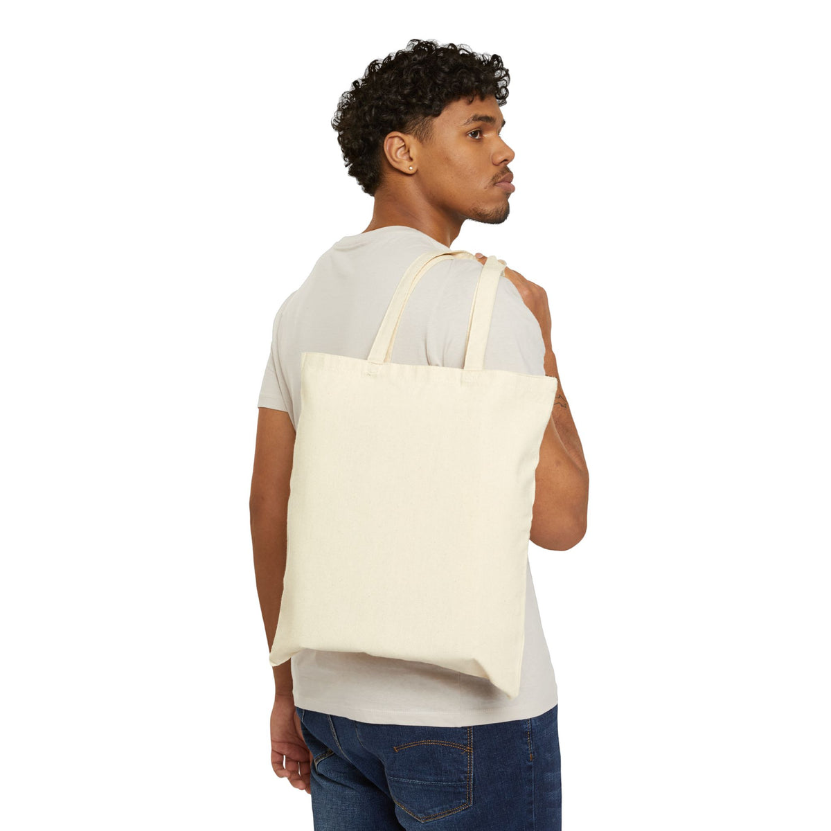 Midnight Pumpkin Club Cotton Tote — Halloween Ghosts Pumpkin Patch Tote Bag