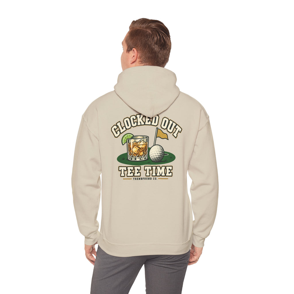 Clocked Out Tee Time Hoodie